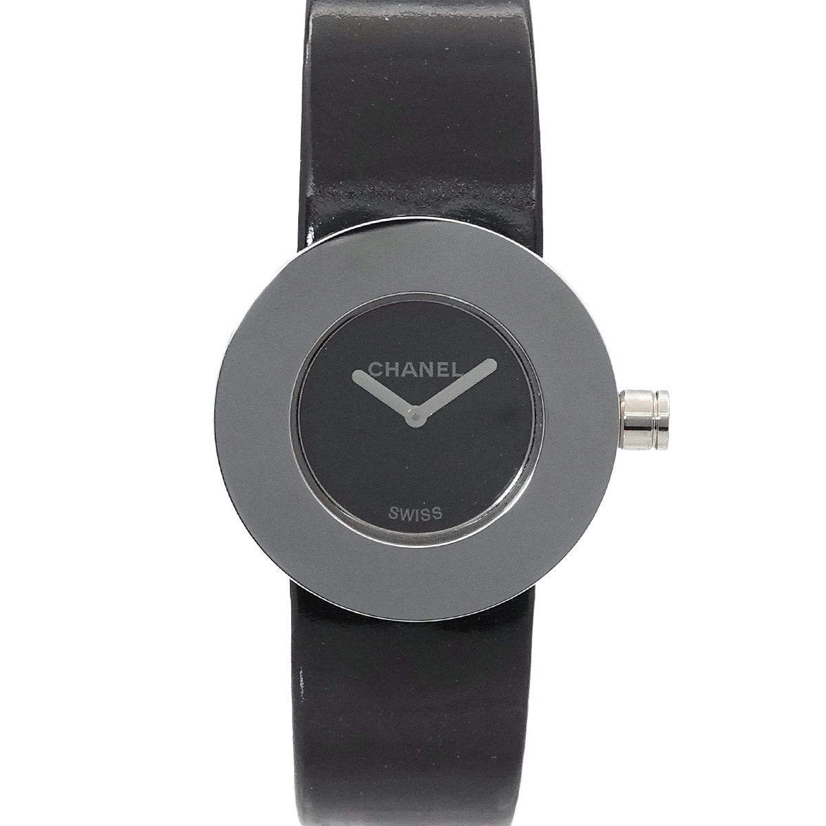 La Ronde H0579 Quartz Black Dial Enamel Ladies Watch