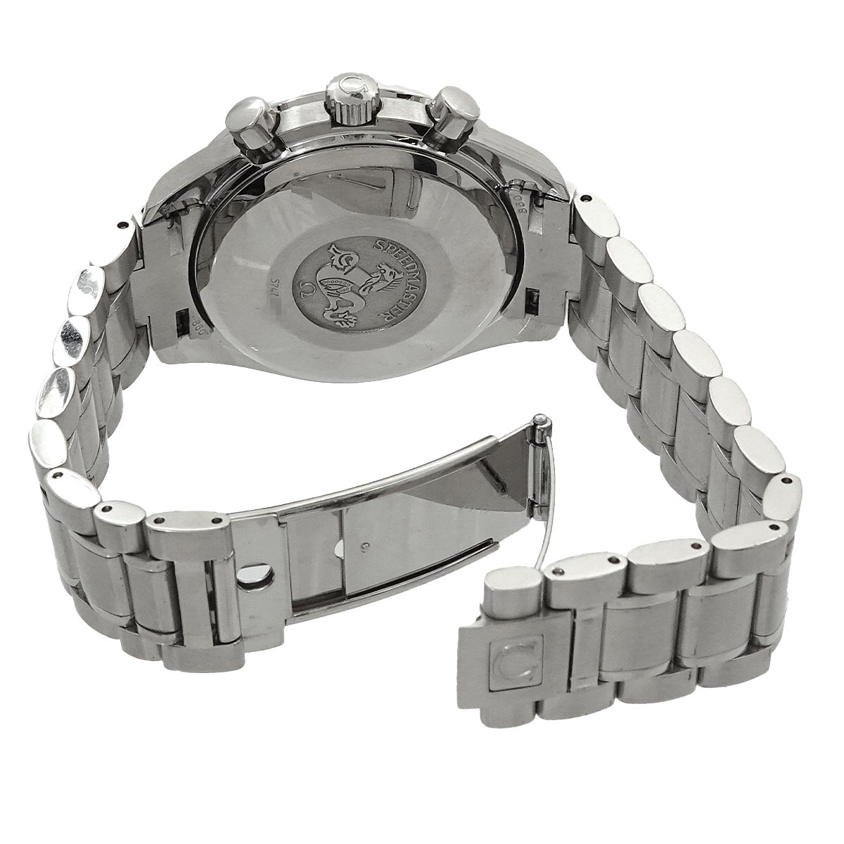 Speedmaster Date 3513.51 Chronograph Automatic Black Dial Mens