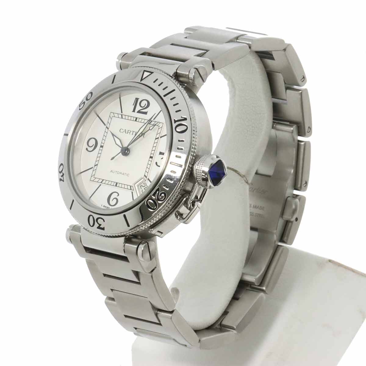 Pasha Seatimer W31080M7 Automatic Date Silver Dial Mens Watch