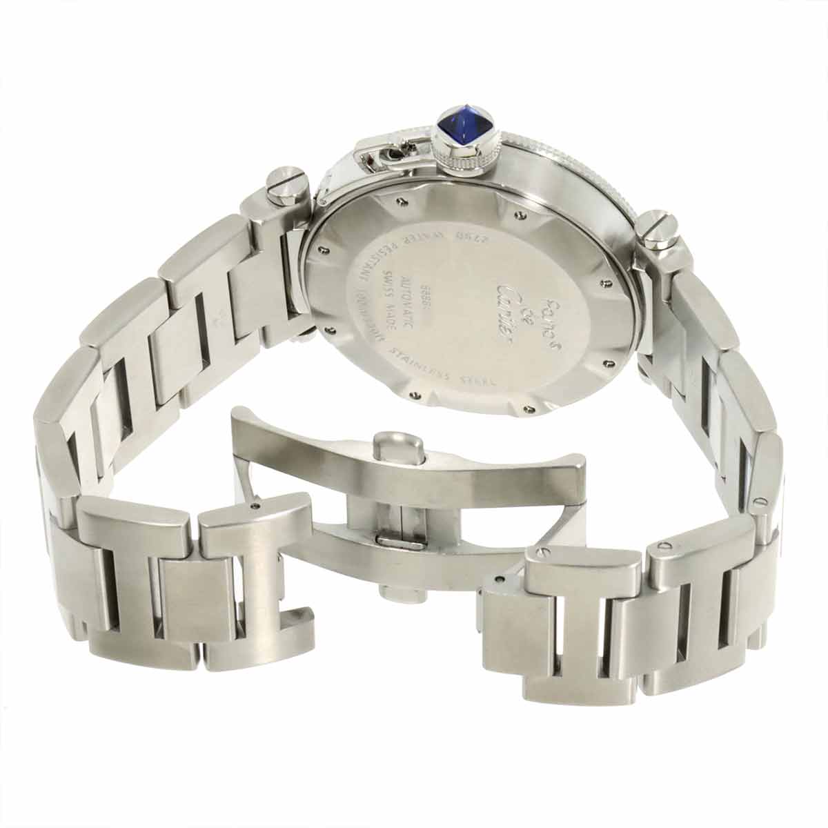 Pasha Seatimer W31080M7 Automatic Date Silver Dial Mens Watch