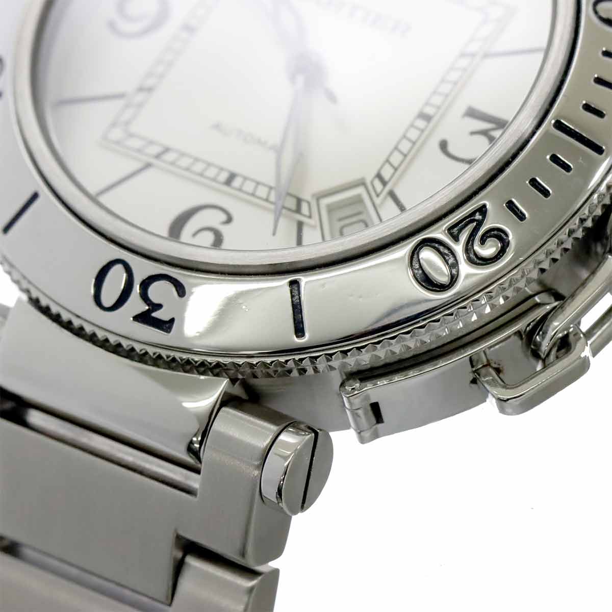 Pasha Seatimer W31080M7 Automatic Date Silver Dial Mens Watch