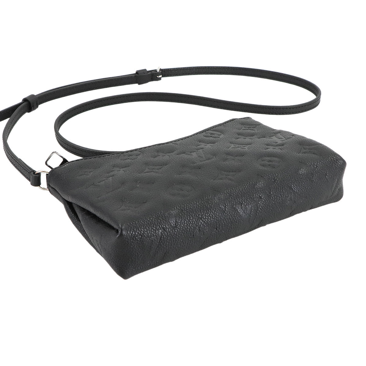 Monogram Empreinte Pochette Shoulder Bag Leather Noir