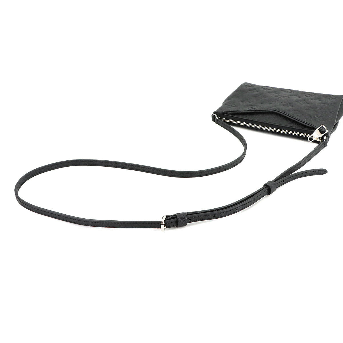 Monogram Empreinte Pochette Shoulder Bag Leather Noir