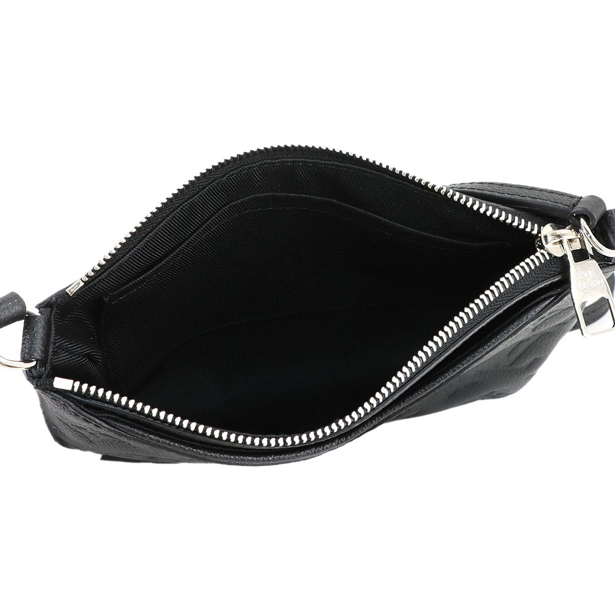 Monogram Empreinte Pochette Shoulder Bag Leather Noir