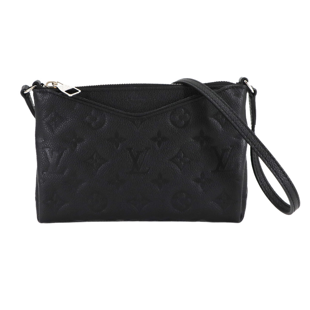 Monogram Empreinte Pochette Shoulder Bag Leather Noir