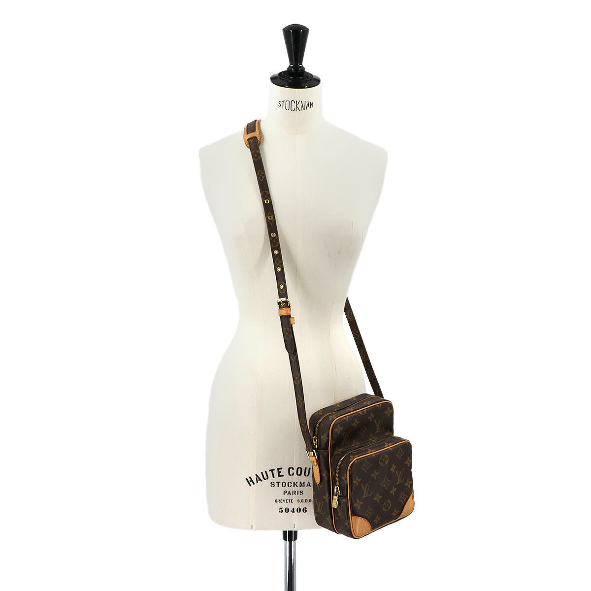 Monogram Amazon Shoulder Bag Brown M45236 LV Purse