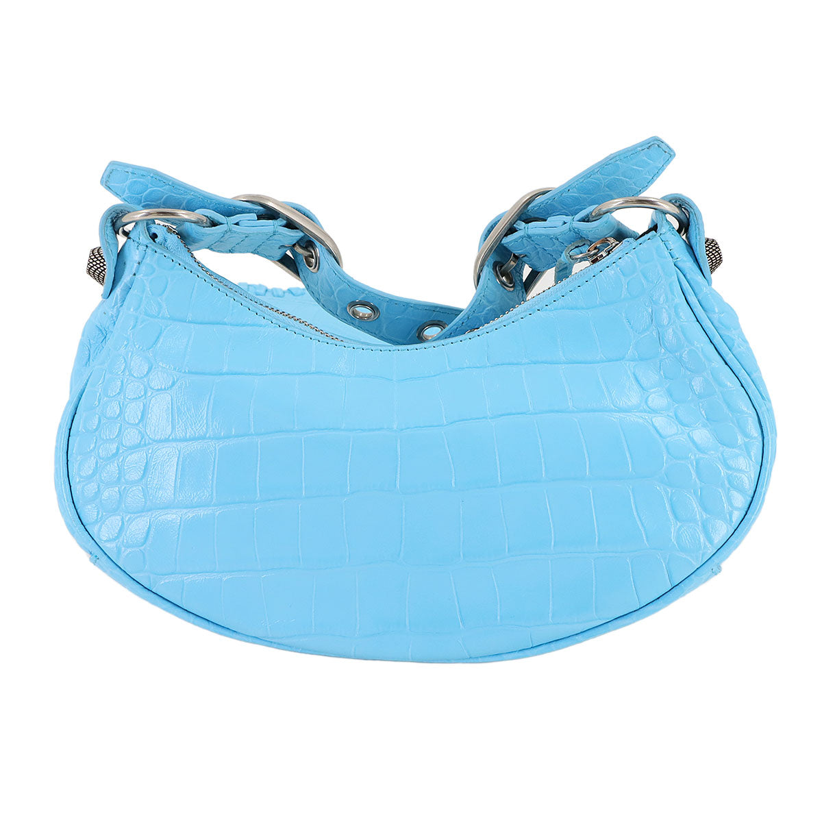 Le Cagole XS Shoulder Bag Leather Light Blue 671309 Purse