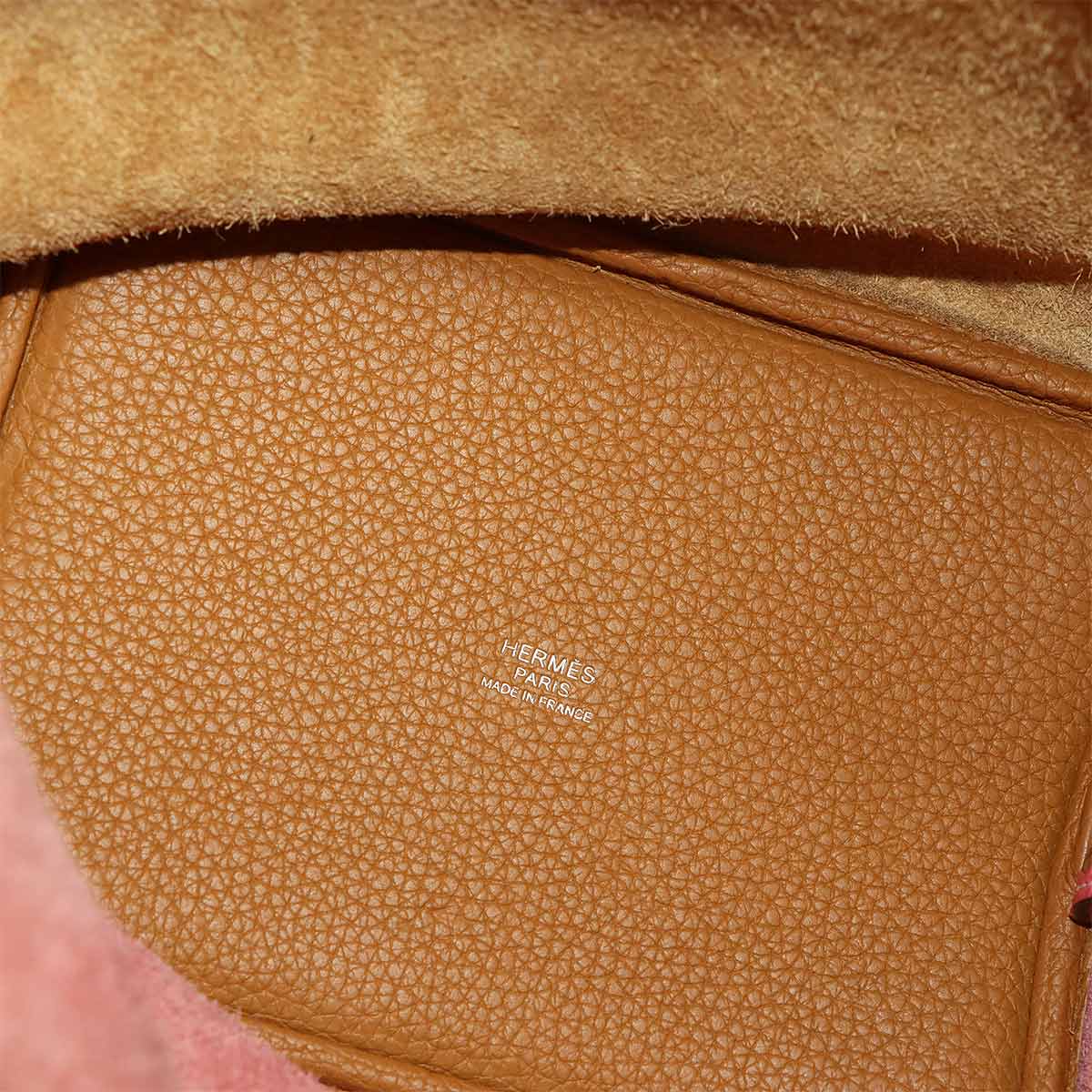 Picotin Lock Casaque PM Hand Bag Taurillon Clemence Rose Azalee