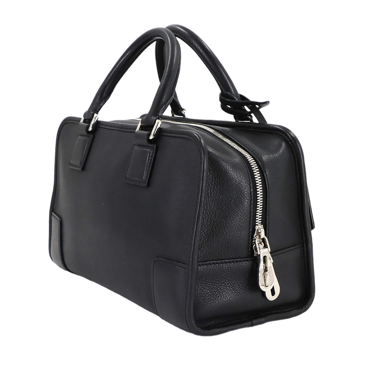 Amazona 28 Hand Bag Leather Black 352.79.A03 Anagram Purse