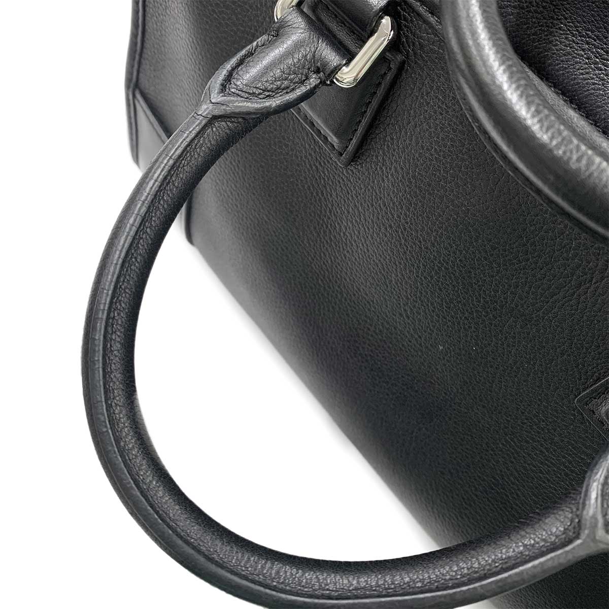 Amazona 28 Hand Bag Leather Black 352.79.A03 Anagram Purse