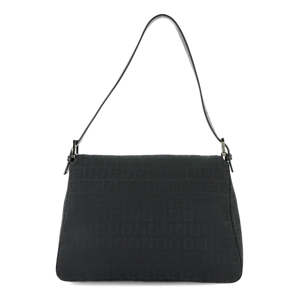 Zucchino Mamma Baguette Shoulder Bag Canvas Black 8BR001