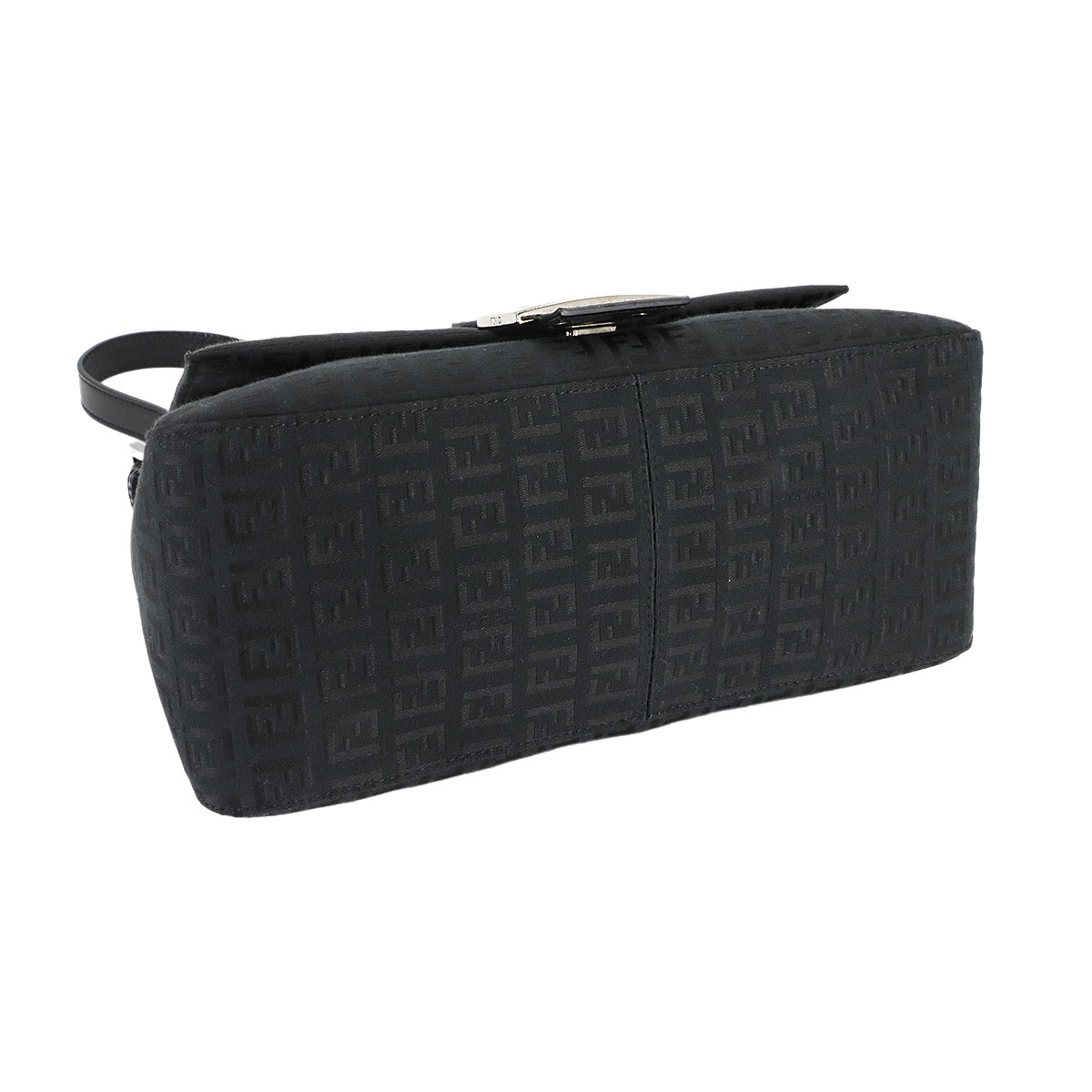 Zucchino Mamma Baguette Shoulder Bag Canvas Black 8BR001