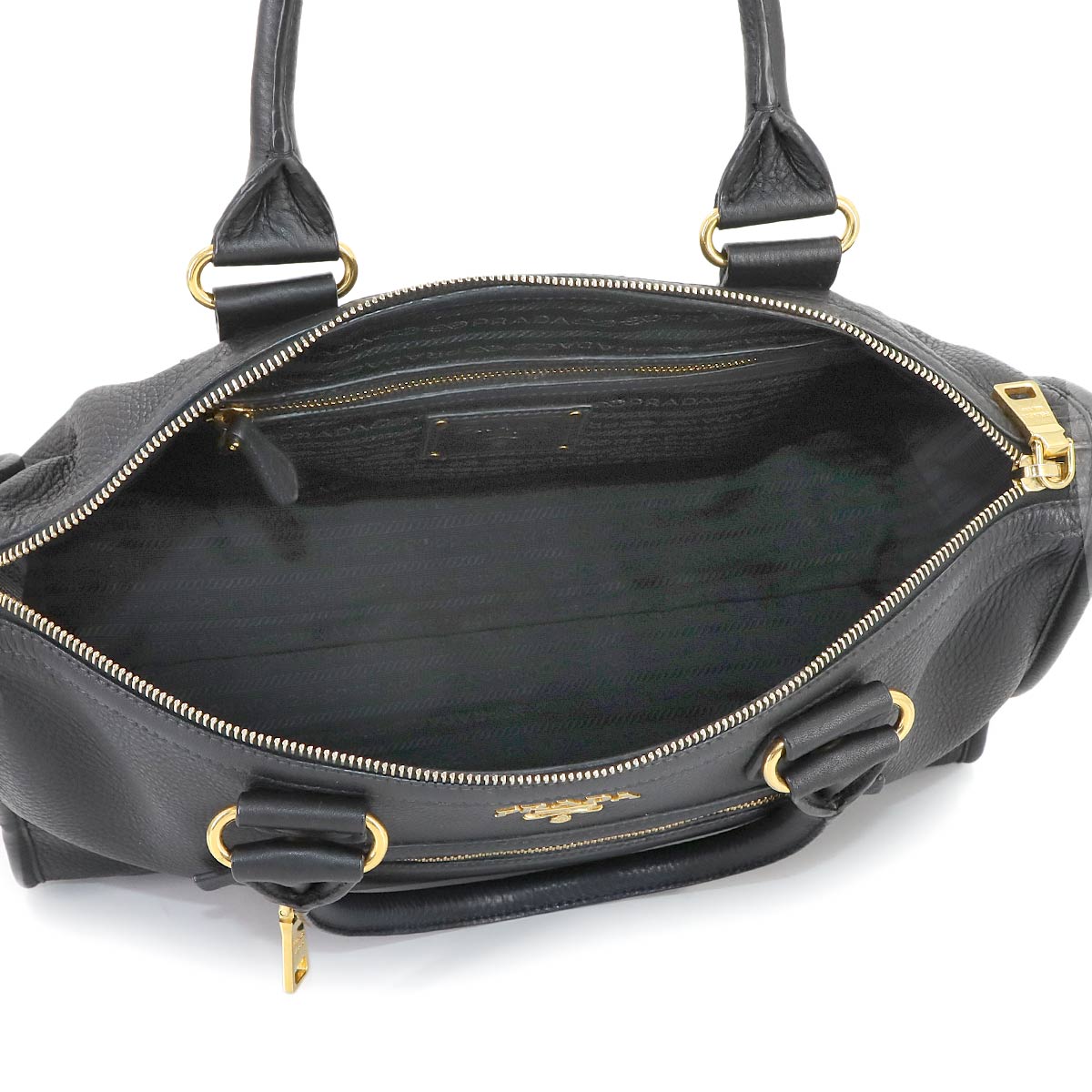 Hand Shoulder Bag Leather Black BL0639 Purse