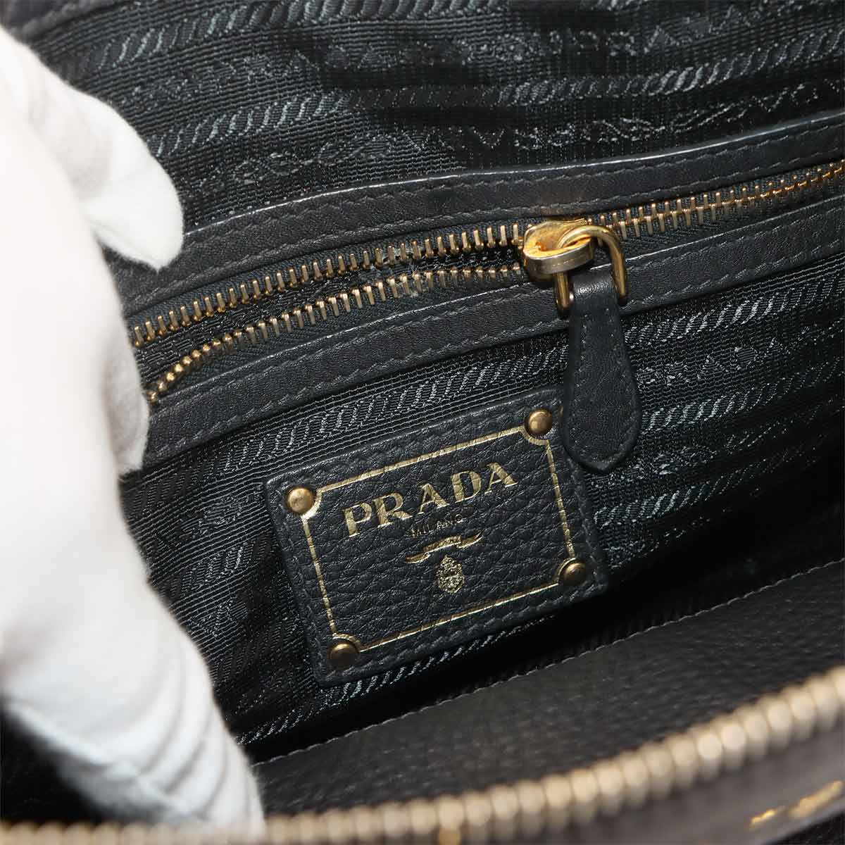 Hand Shoulder Bag Leather Black BL0639 Purse