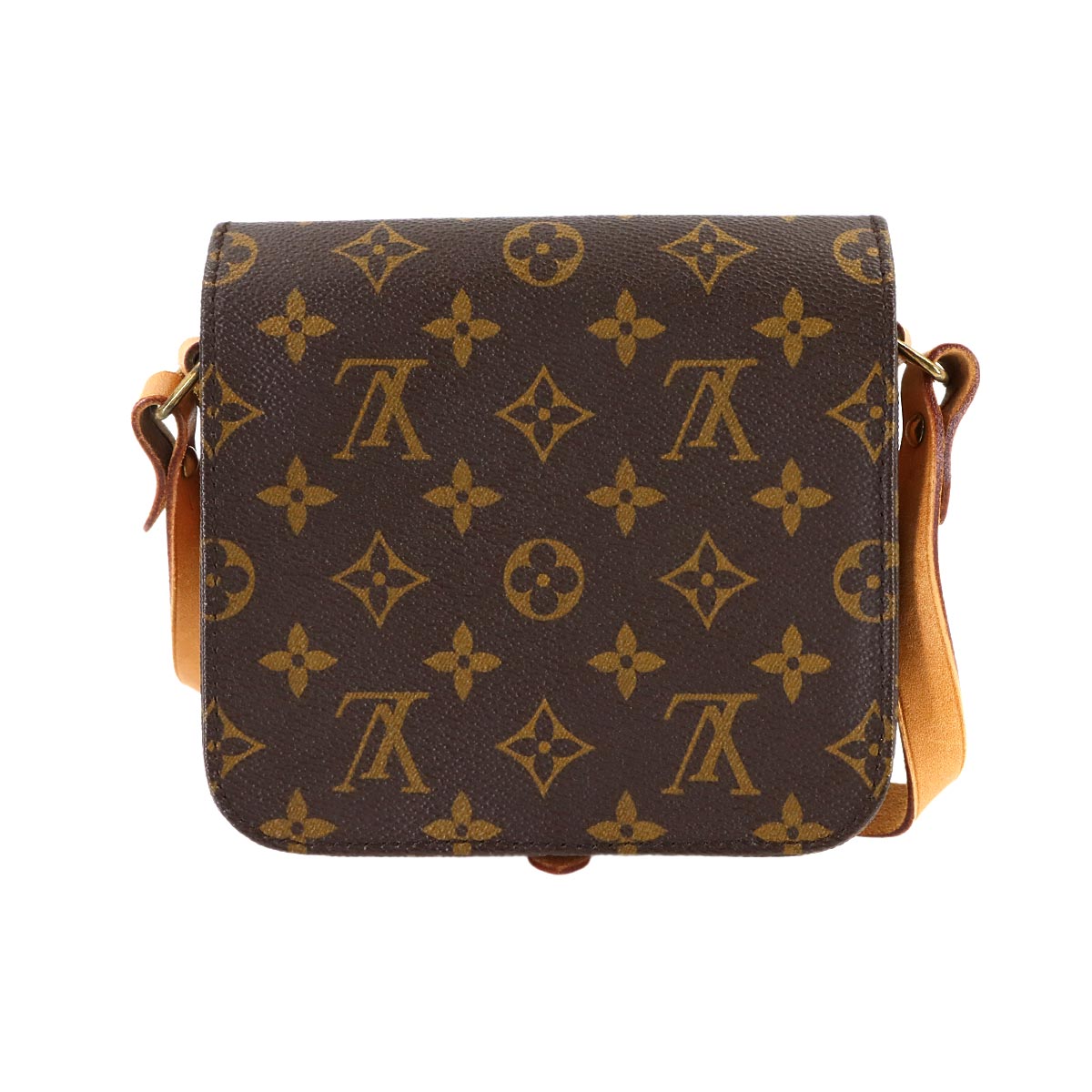 Monogram Mini Cartouchiere Shoulder Bag Brown M51254