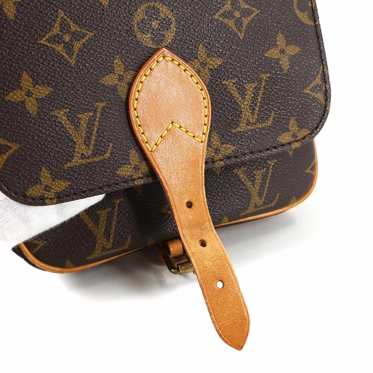 Monogram Mini Cartouchiere Shoulder Bag Brown M51254