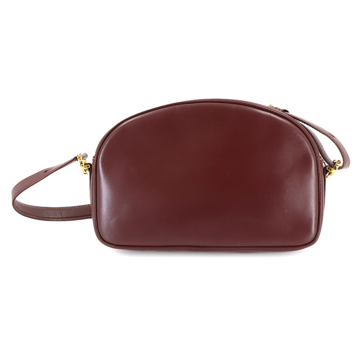 Must Line Shoulder Bag Leather Bordeaux Purse