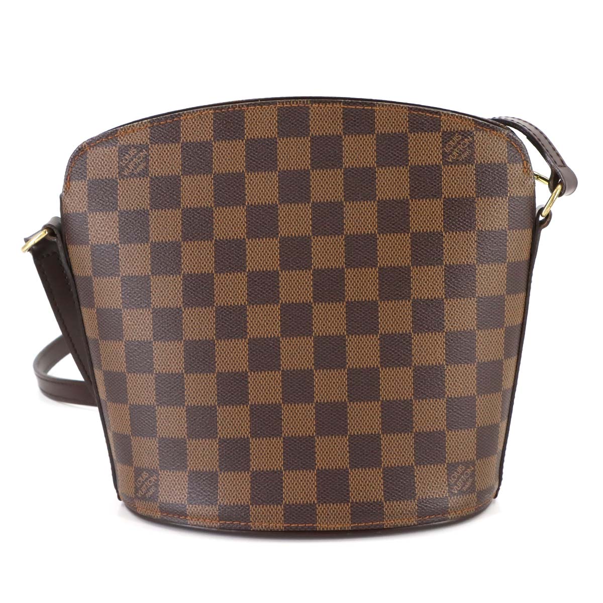 Damier Drouot Shoulder Bag SPO Ebene N51290 Purse