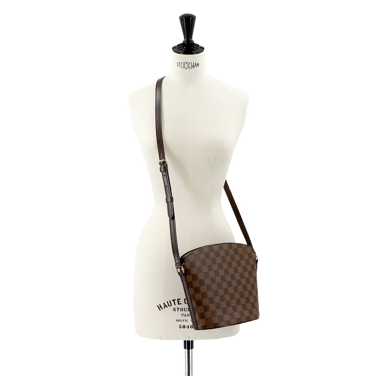 Damier Drouot Shoulder Bag SPO Ebene N51290 Purse