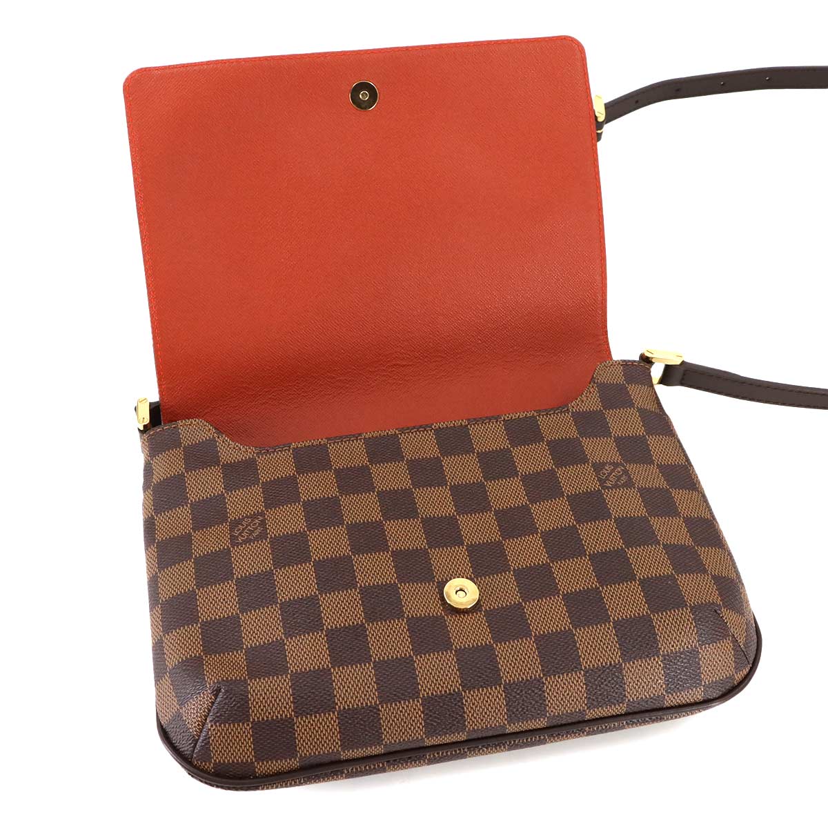 Damier Musette Tango Long Shoulder Bag Ebene N51301