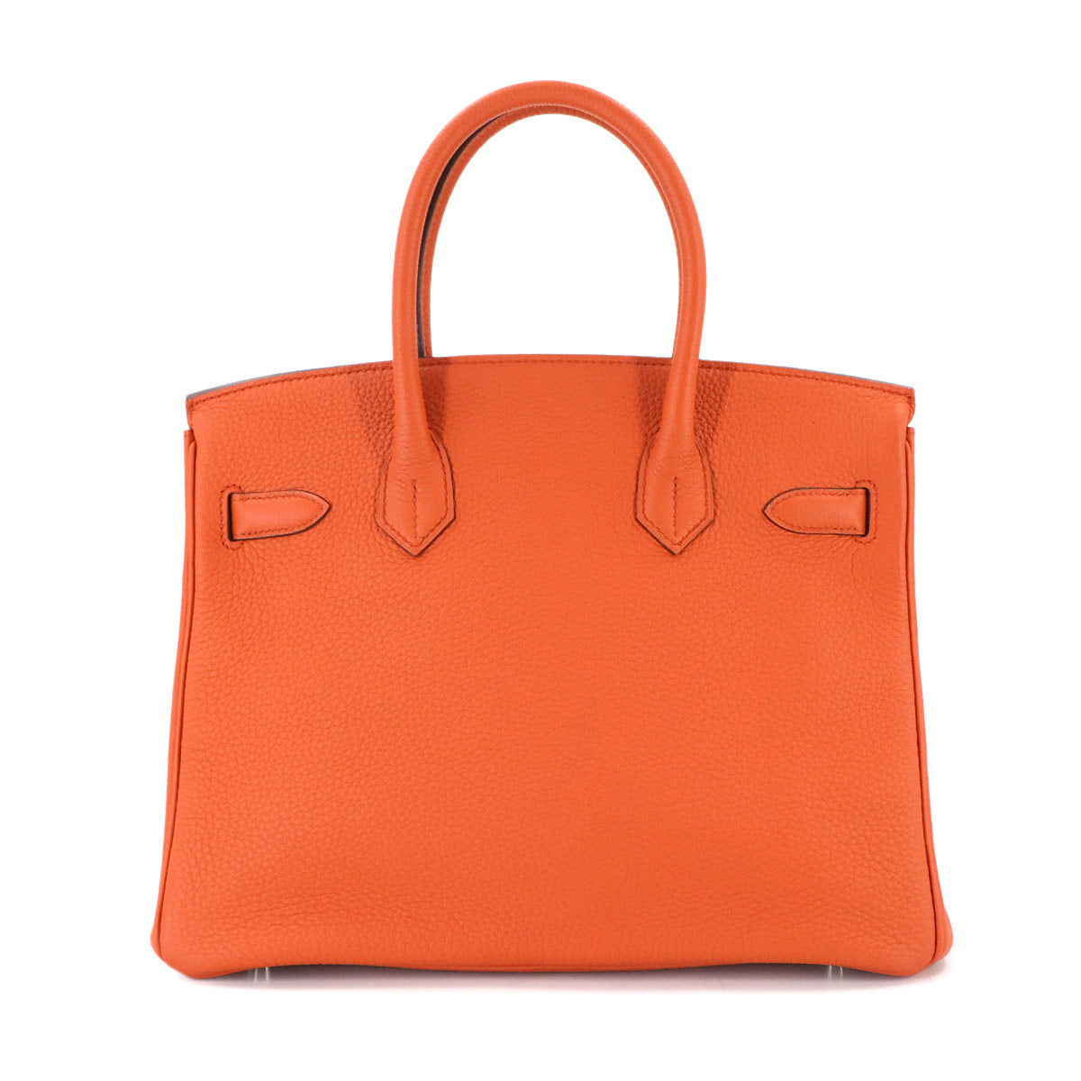 Birkin 30 Togo Cuivre Hand Bag Purse Orange