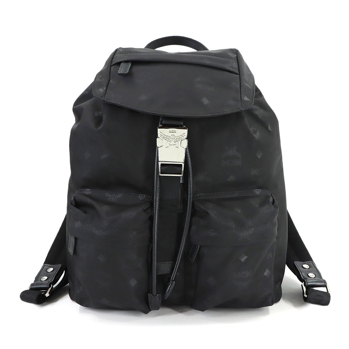 Visetos Backpack Nylon Black MUK7ADT17