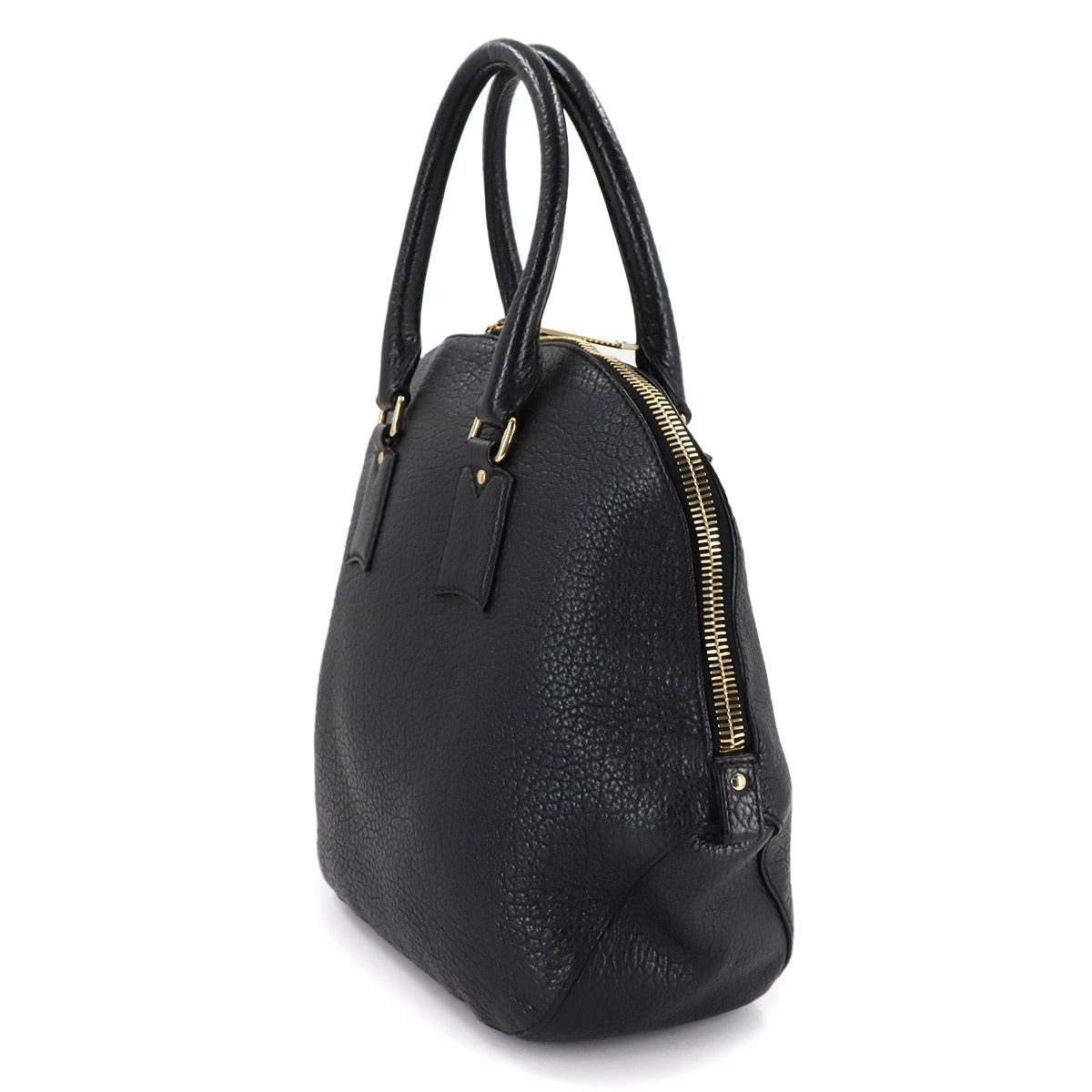 Large Orchard Hand Bag Leather Black 3856225 Purse