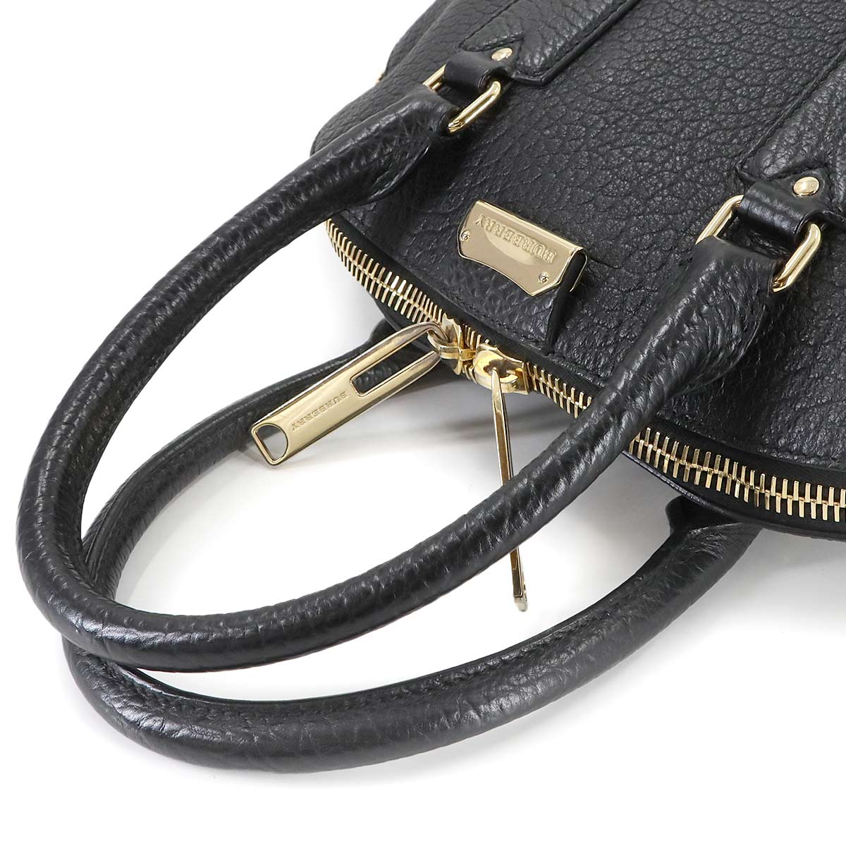 Large Orchard Hand Bag Leather Black 3856225 Purse