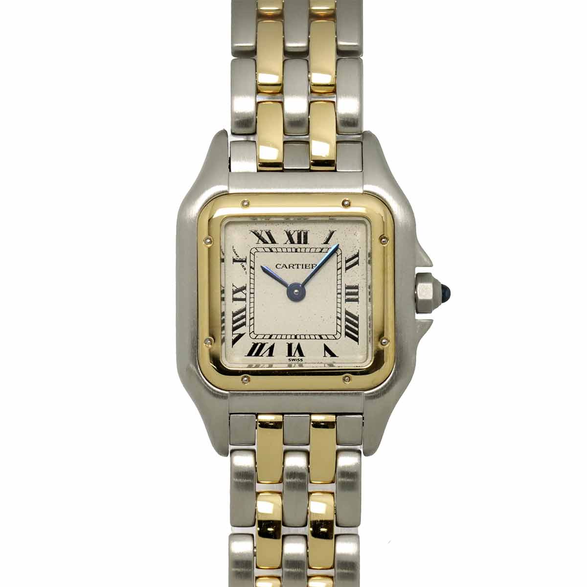 Panthere Two Row SM W25029B6 Quartz Cream Dial YG