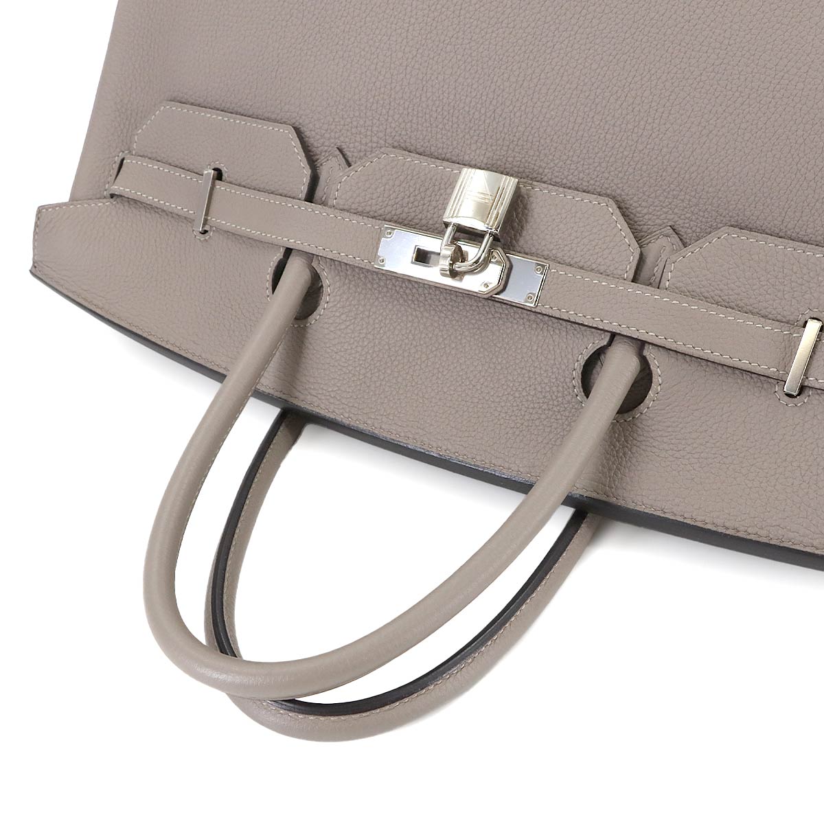 Birkin 40 Hand Bag Togo Gris Asphalte Purse