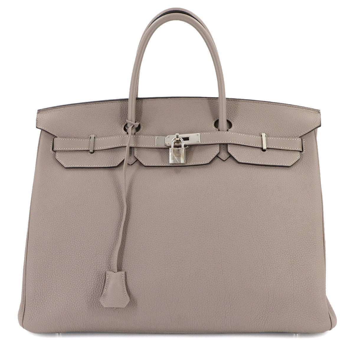 Birkin 40 Hand Bag Togo Gris Asphalte Purse