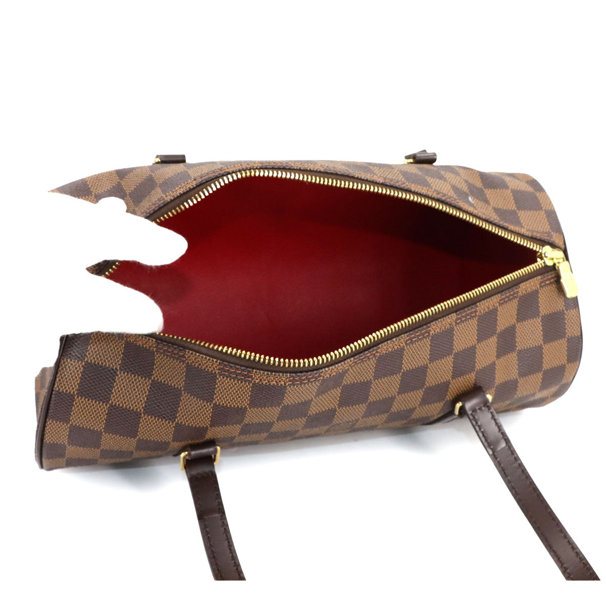 Damier Papillon 30 Hand Bag Ebene N51303 Pouch Purse