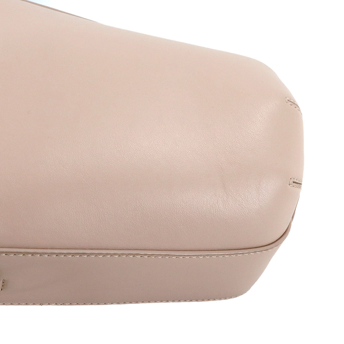 Sense Bucket Hand Shoulder Bag Leather Pink Purse