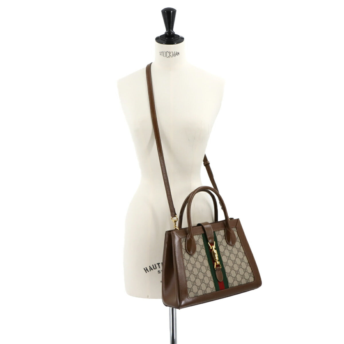 Jackie 1961 Medium Tote Shoulder Bag GG Supreme canvas 649016