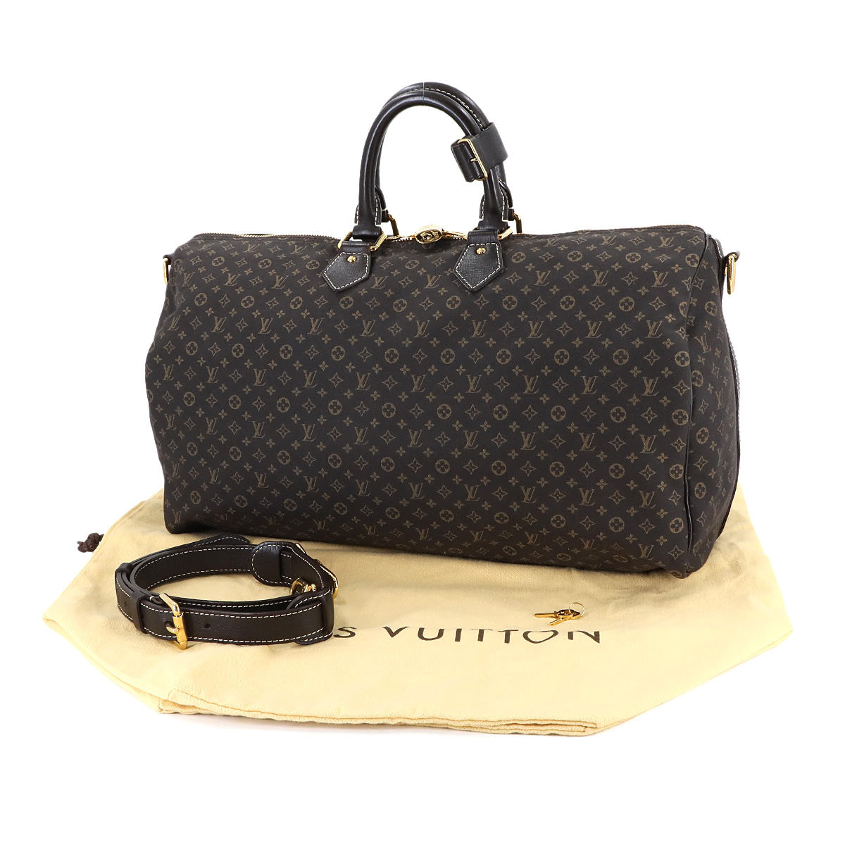 Monogram Idylle Speedy Voyage 45 Boston Shoulder Bag