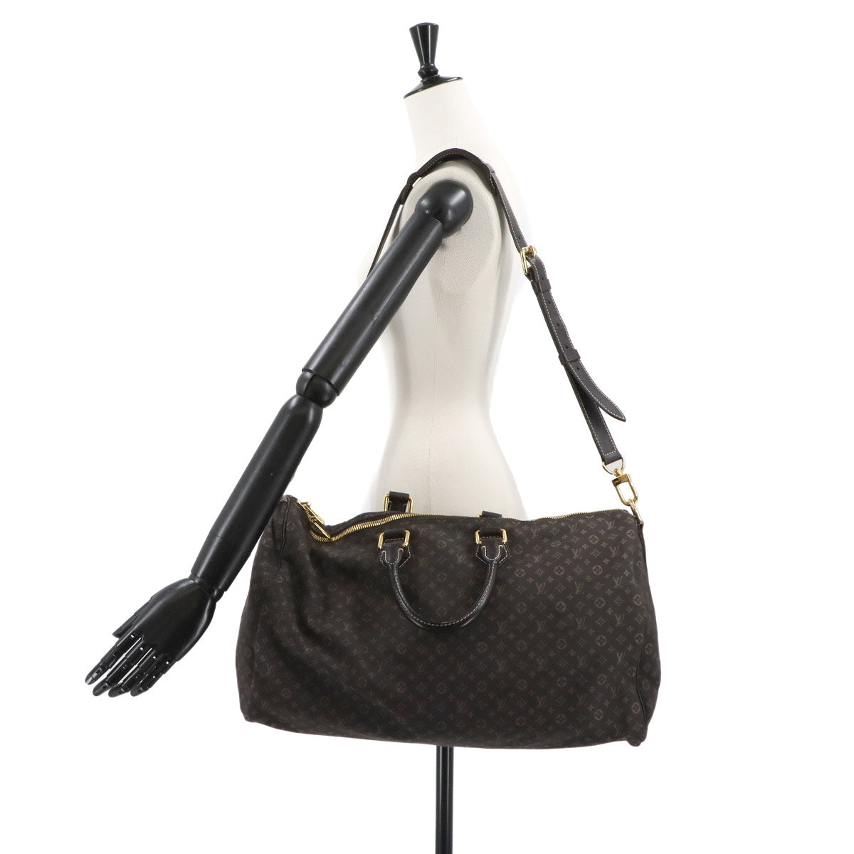 Monogram Idylle Speedy Voyage 45 Boston Shoulder Bag