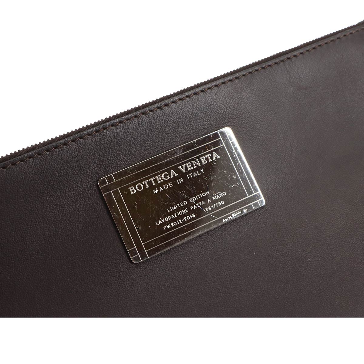 Intrecciato Cabat MM Tote Bag Leather Brown 115664