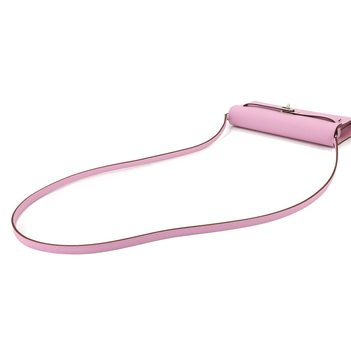 Kelly To Go Shoulder Wallet Epsom Mauve sylvestre Purse