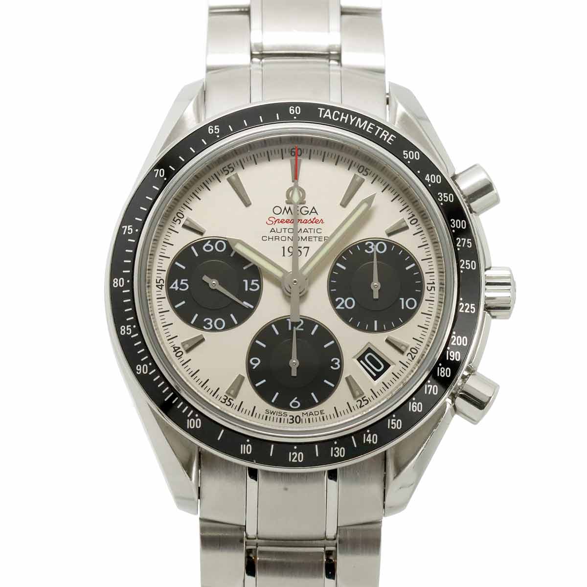 Speedmaster 323 30 40 40 02 001 Panda Date Automatic Watch