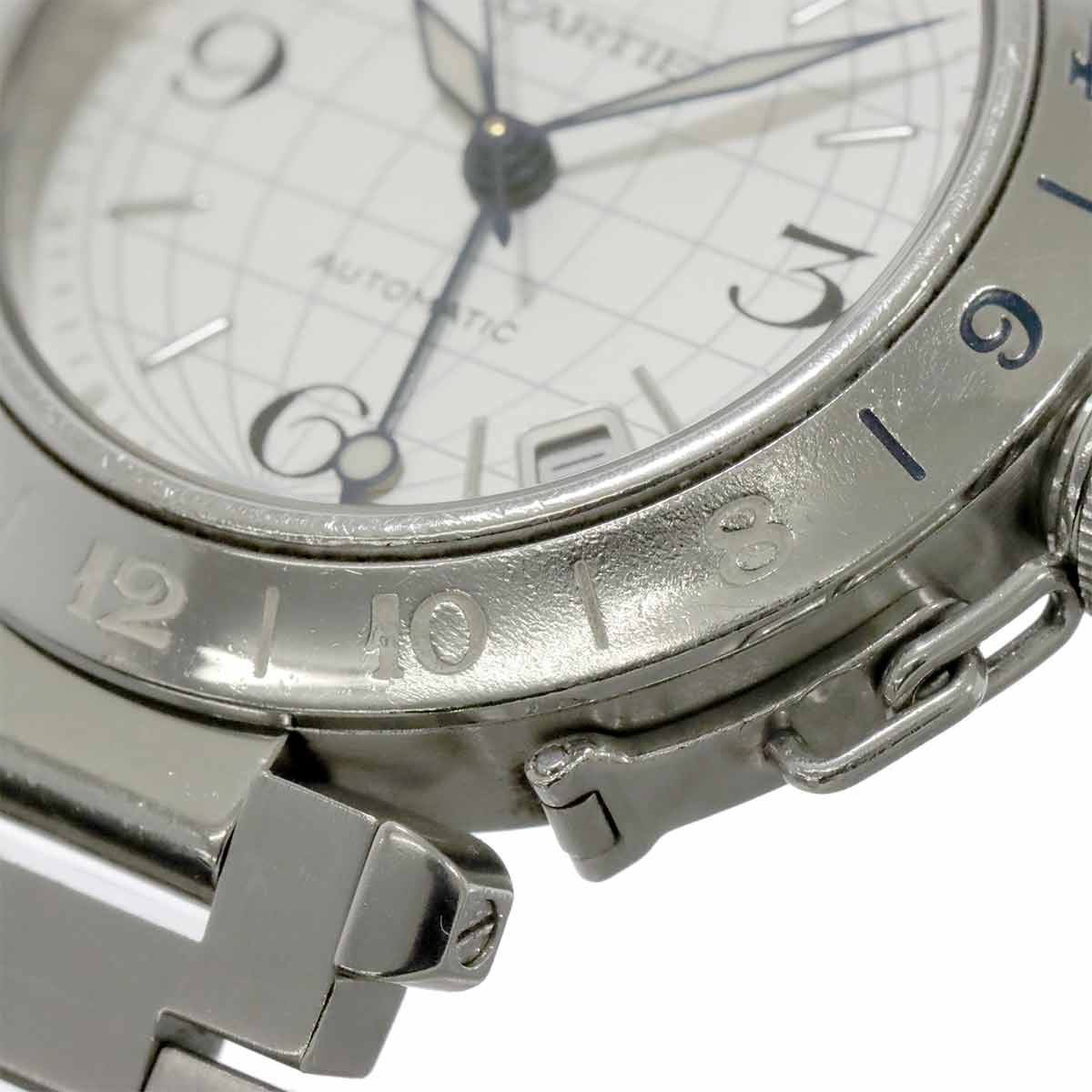 PashaC Meridian GMT W31078M7 Automatic Silver Dial Boys