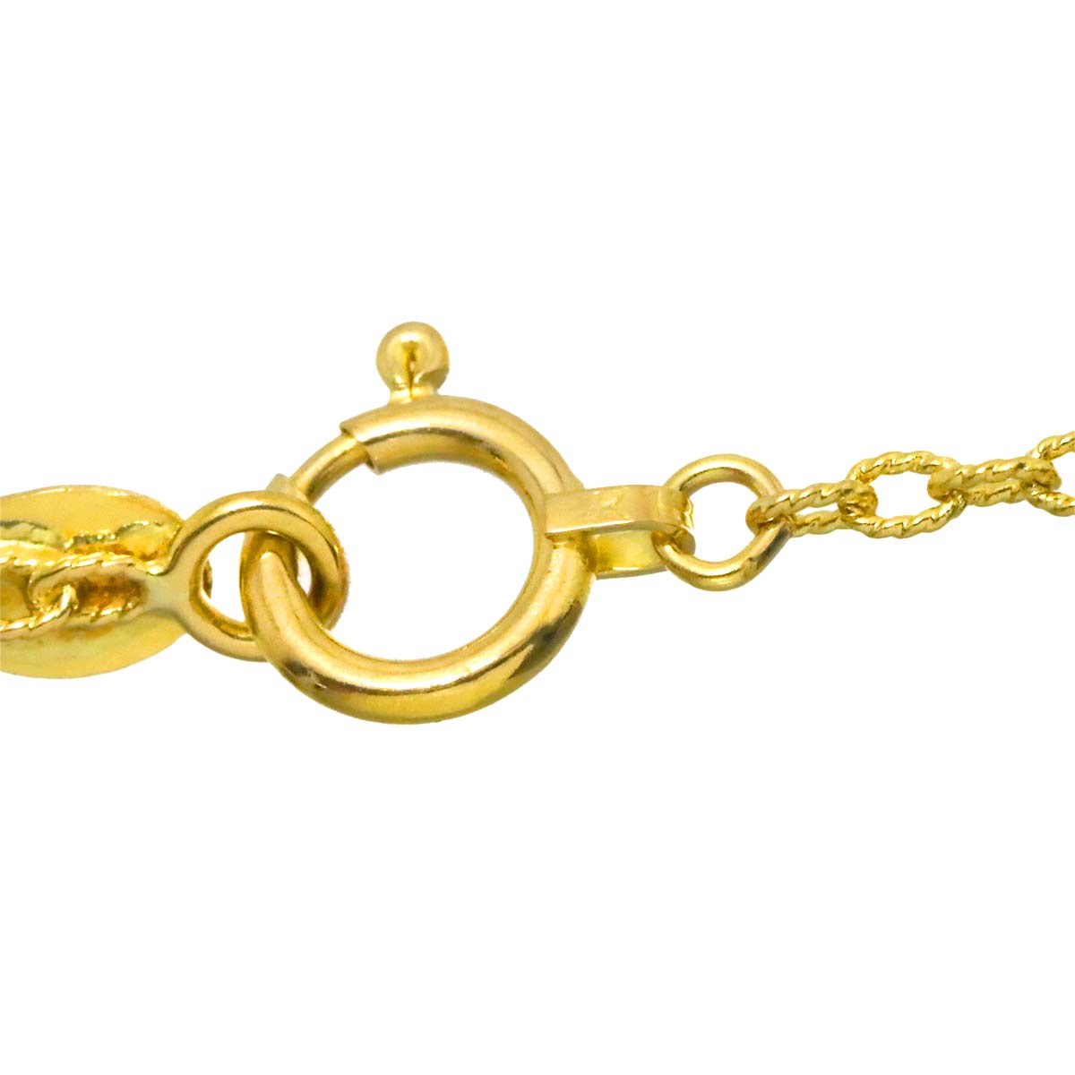 South Sea pearl 9.6mm Necklace 18K K18 YG Yellow Gold 750