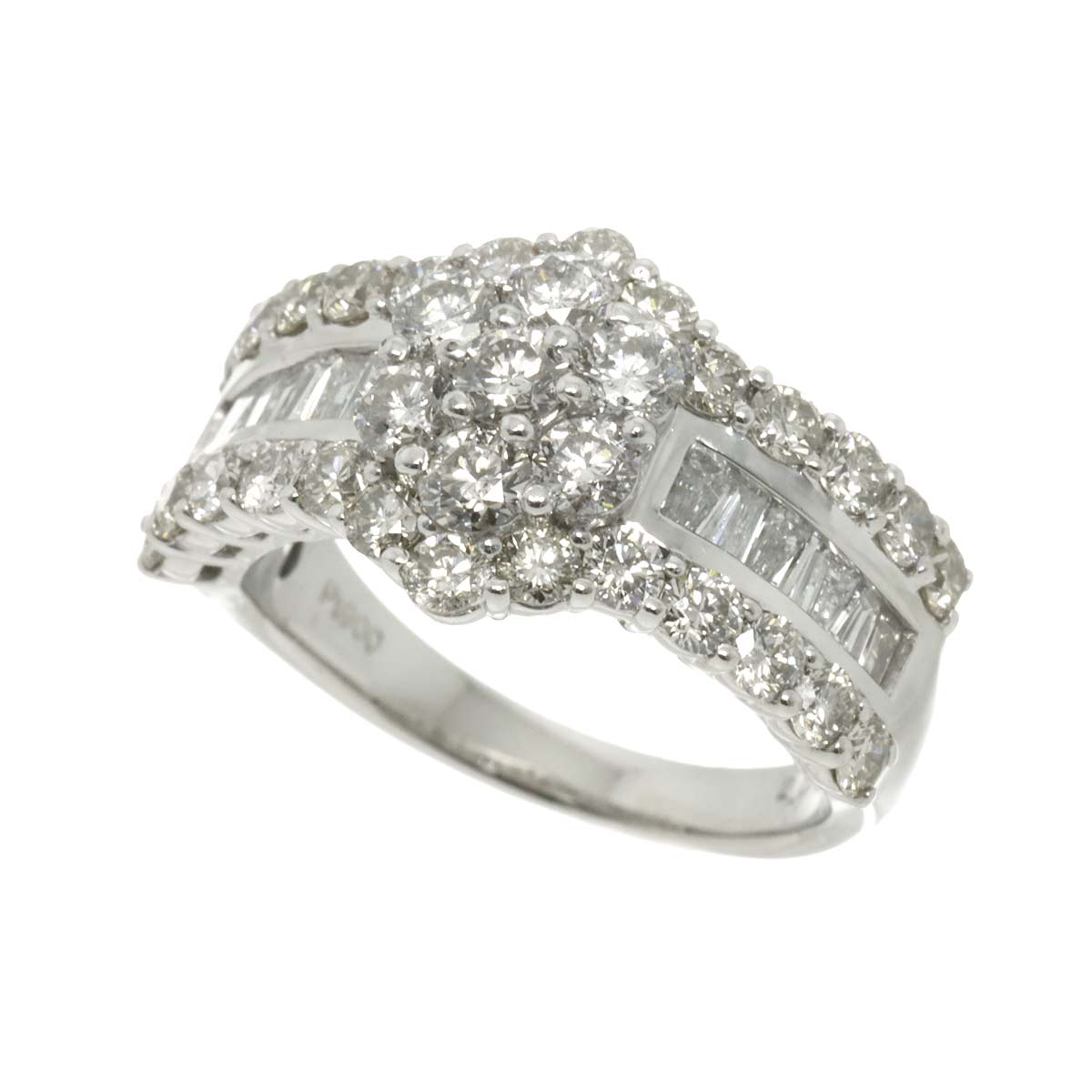 Diamond 2.00ct Ring Pt Platinum size5.25-5.5(US)