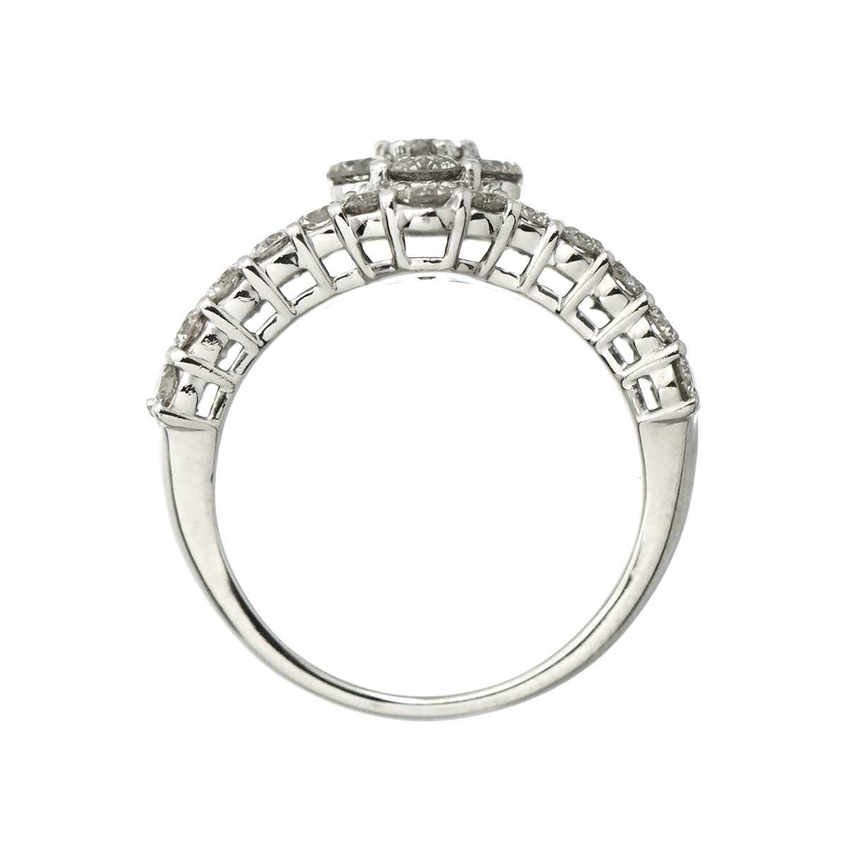 Diamond 2.00ct Ring Pt Platinum size5.25-5.5(US)