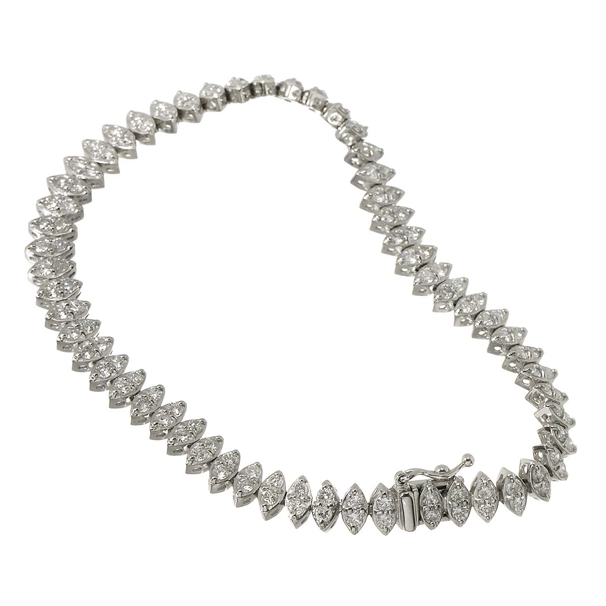 Diamond 3.00ct Bracelet Pt Platinum