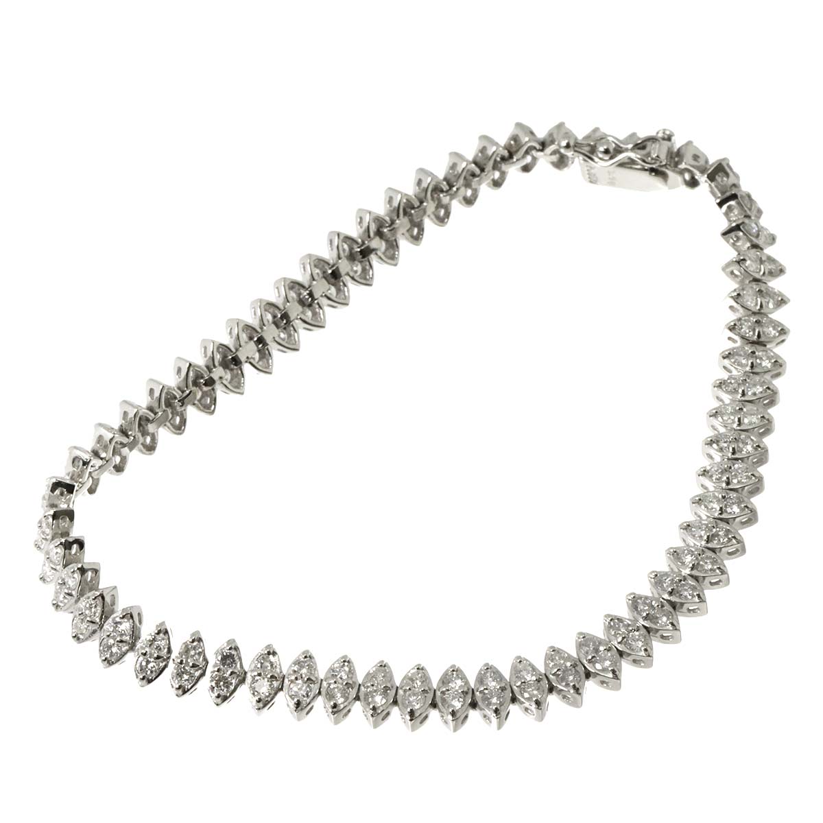 Diamond 3.00ct Bracelet Pt Platinum