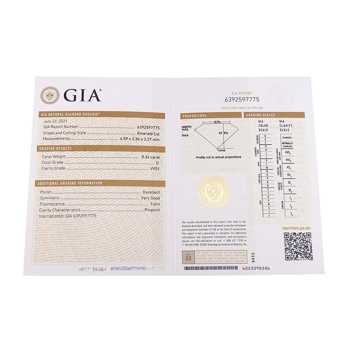 Diamond 0.34ct D/VVS1 0.30ct Ring Pt Platinum size3.75(US)