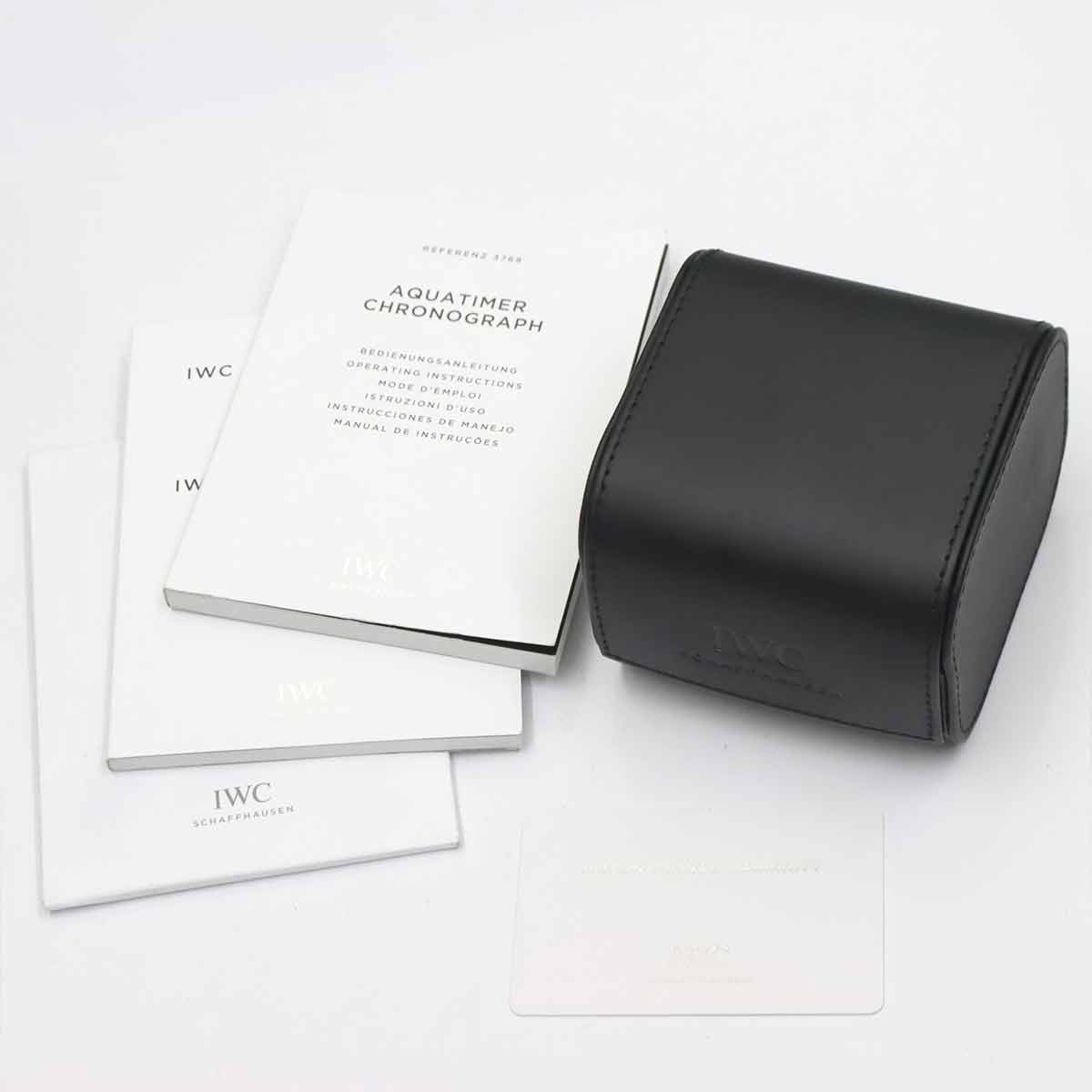 Aquatimer Chronograph Expedition Jack=Eve Cousteau IW376805 Blue