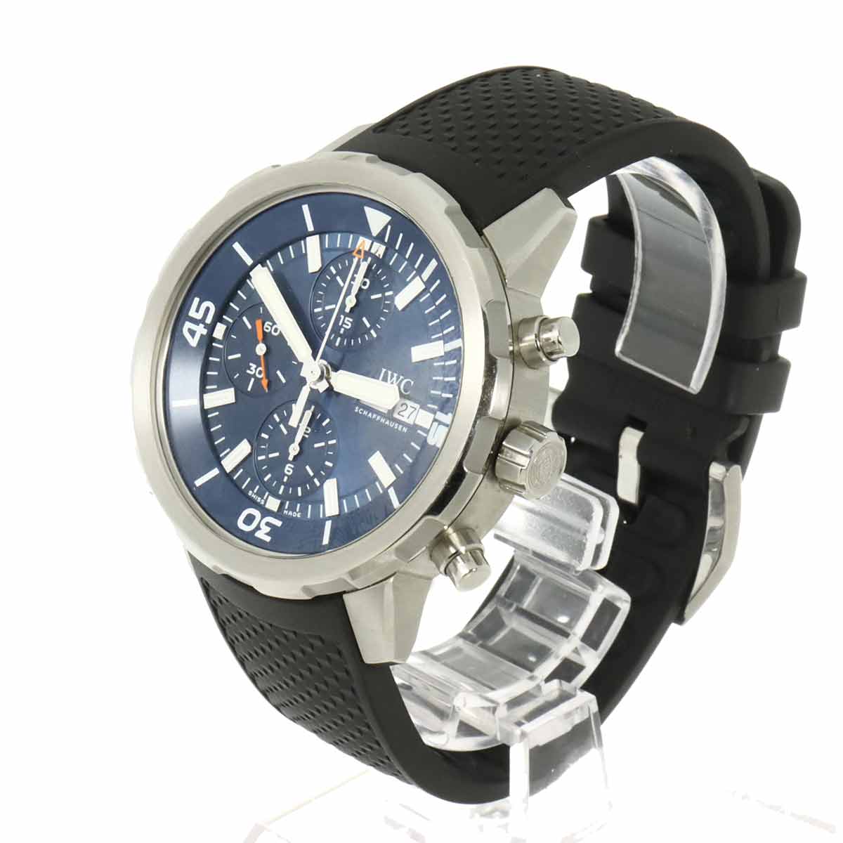 Aquatimer Chronograph Expedition Jack=Eve Cousteau IW376805 Blue