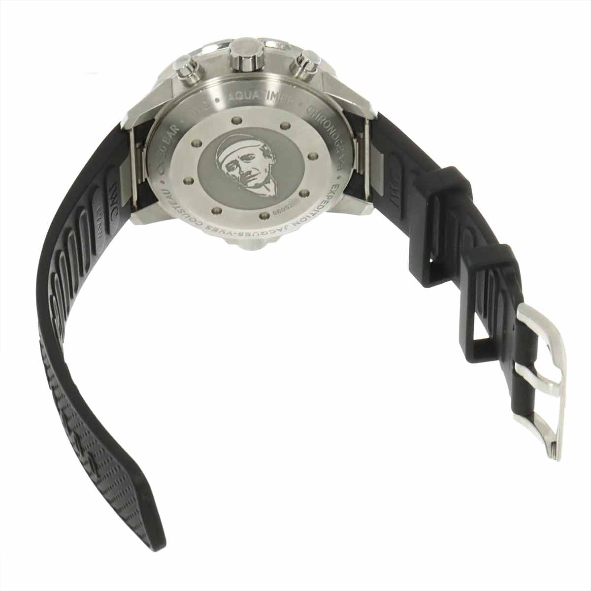 Aquatimer Chronograph Expedition Jack=Eve Cousteau IW376805 Blue