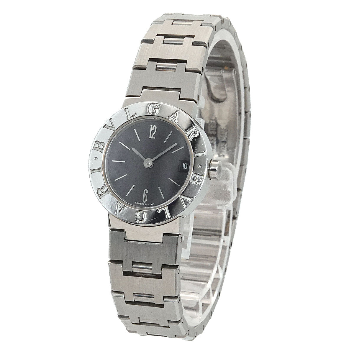 BVLGARIBVLGARI BB23SS Quartz Black Dial Ladies Watch